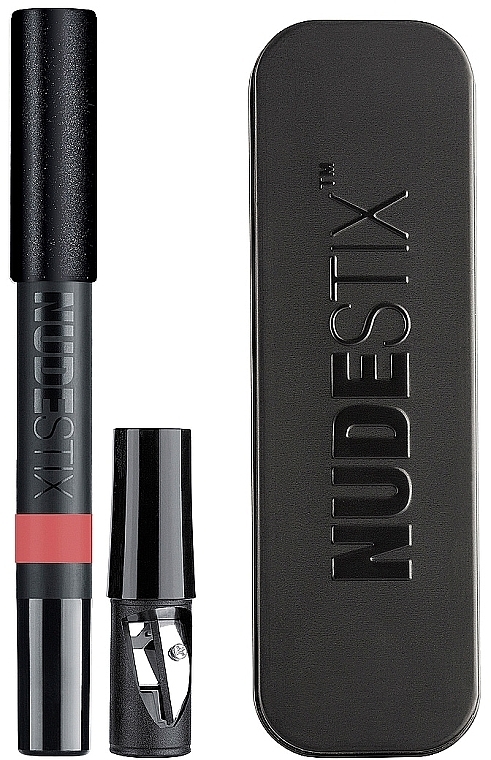 長持ちするマットリップスティックペンシル - Nudestix Magnetic Matte Lip Color — photo N2