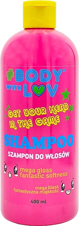 Mega Gloss Shampoo for Damaged & Dull Hair - New Anna Cosmetics #Bodywithluv Shampoo — photo N1