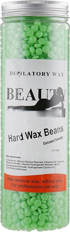 Wax for Hot Epilation with Green Tea Extract - Christian — photo N1