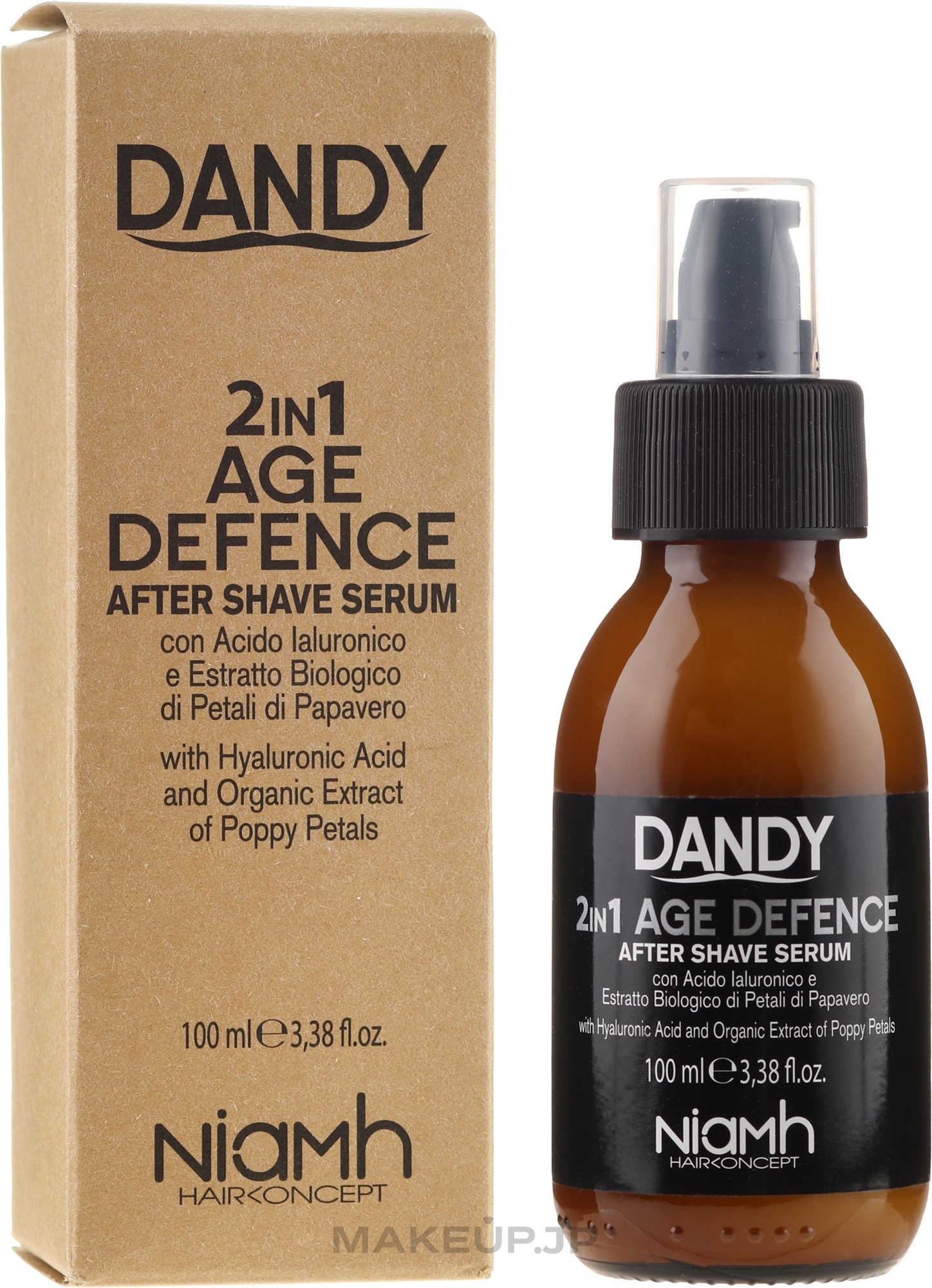 After Shave Serum - Niamh Hairconcept Dandy 2 in 1 Age Defence Aftershave Serum — photo 100 ml