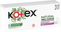 Daily Liners, 18 pcs - Kotex Natural Normal+ — photo N1