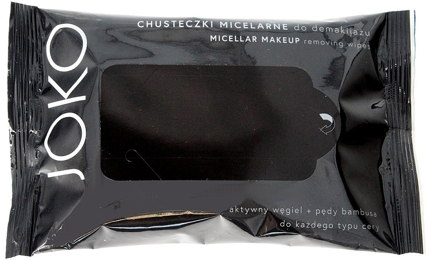 GIFT! Charcoal Micellar Face Wipes - Joko Micellar — photo N1