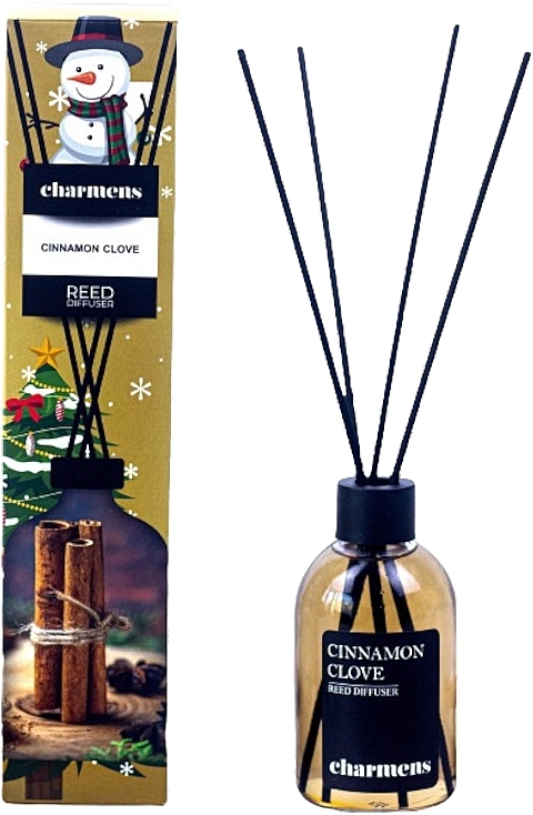 Cinnamon & Cloves Fragrance Diffuser - Charmens Cinnamon Clove Reed Diffuser — photo N1