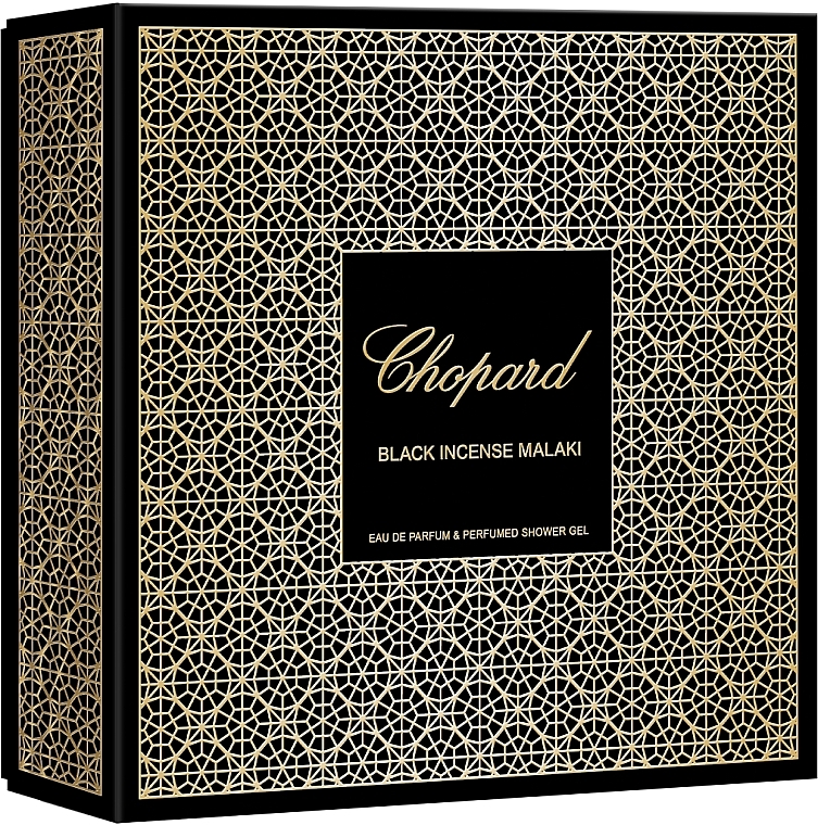 Chopard Black Incense Malaki - Set (edp/80ml+sh/gel/150ml) — photo N3