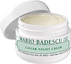 Fragrances, Perfumes, Cosmetics Caviar Night Face Cream - Mario Badescu Caviar Night Cream