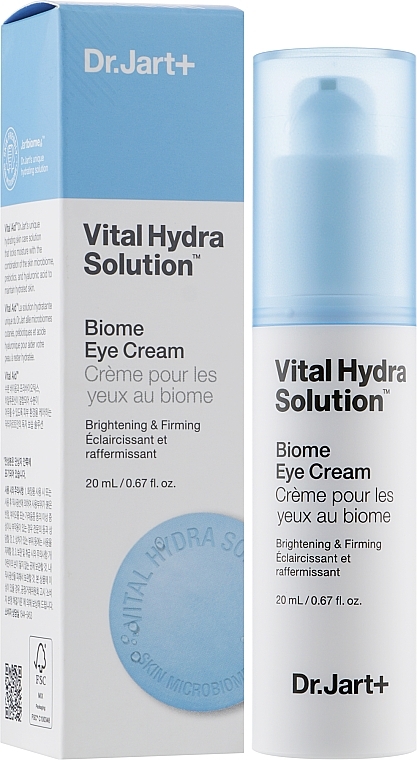 Moisturising Eye Cream with Probiotics - Dr. Jart+ Vital Hydra Solution Biome Eye Cream — photo N2