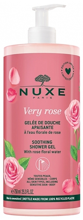 Soothing Shower Gel - Nuxe Very Rose Soothing Shower Gel — photo N1