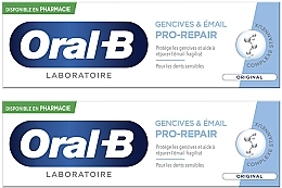 Fragrances, Perfumes, Cosmetics Set - Oral-B Gum & Enamel Repair Original (toothpaste/2x75ml)