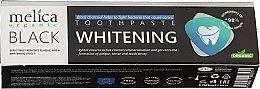 Whitening Black Charcoal Toothpaste - Melica Organic Toothpaste Whitening Black — photo N1