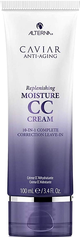 Leave-In Heat Protection CC Cream - Alterna Caviar Anti Aging Replenishing Moisture CC Cream — photo N1