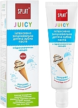 Kids Strengthening Toothpaste "Ice Cream" - SPLAT Juicy — photo N1