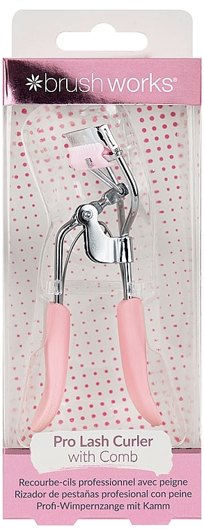 Lash Curler - Brushworks Pro Lash Curler with Comb — photo N1