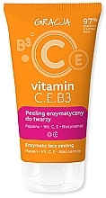 Enzyme Face Scrub - Gracja Vitamin C.E.B3 Peeling — photo N1