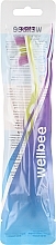 Fragrances, Perfumes, Cosmetics Toothbrush, soft, yellow and purple - Wellbee