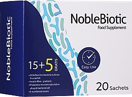 Fragrances, Perfumes, Cosmetics Probiotic Dietary Supplement, sachets - Noble Health Noble Biotic