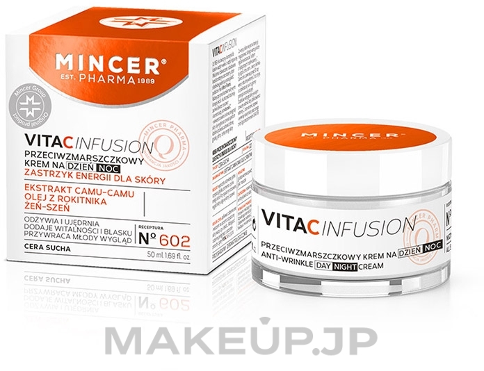 Face Cream - Mincer Pharma Vita C Infusion 602 Face Cream — photo 50 ml