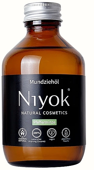 Oil Mouthwash 'Peppermint' - Niyok Natural Cosmetics — photo N1