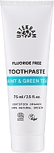 Toothpaste "Green Tea and Mint" - Urtekram Cosmos Organic Mint and Green Tea Toothpaste — photo N1