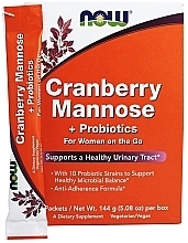 Dietary Supplement "Cranberry" - Now Foods Cranberry Mannose + Probiotics — photo N3