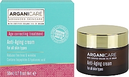 Fragrances, Perfumes, Cosmetics Anti-Wrinkle Firming Cream - Arganicare Shea Butter Anti-Aging Cream