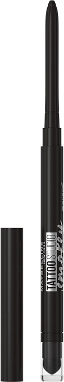 Gel Pencil Eyeliner - Maybelline TattooStudio Smokey Gel Pencil Eyeliner — photo N2