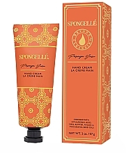 Fragrances, Perfumes, Cosmetics Moisturising Hand Cream - Spongelle Papaya Yuzu Hand Cream