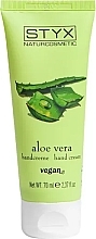 Aloe Vera Hand Cream - Styx Naturcosmetic Aloe Vera Hand Creme — photo N2