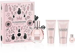 Fragrances, Perfumes, Cosmetics Viktor & Rolf Flowerbomb - Set (edp 50 ml + sh/gel 50 ml + b/cr 40 ml + edp /mini 7 ml)