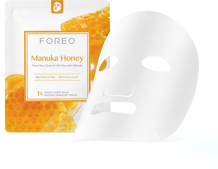 Sheet Smart-Mask for Skin Renewing - Foreo Manuka Honey Sheet Mask — photo N1