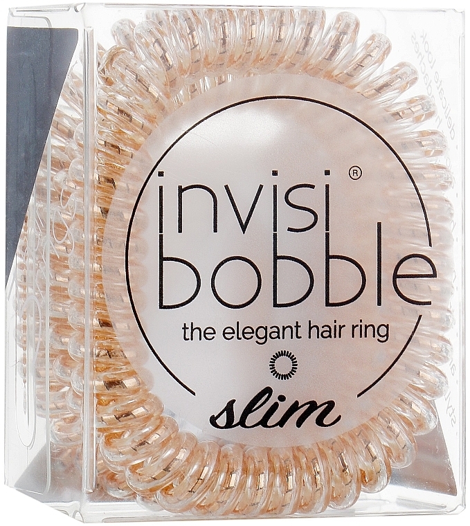 Hair Ring - Invisibobble Slim Bronze Me Pretty — photo N2