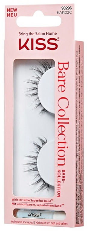 False Eyelashes - Kiss Bare Collection KAR02 — photo N1