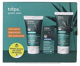 Set - Tolpa Green Men 2024 Set (f/cl/gel/150ml + cr/50ml + sh/gel/200/ml) — photo N1