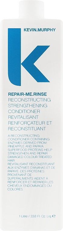 Reconstructing & Strengthening Conditioner - Kevin.Murphy Repair-Me.Rinse Reconstructing Strengthening Conditioner — photo N5