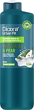 Matcha & Pear Shower Gel - Dicora Urban Fit Purifying Shower Gel Detox Matcha Tea & Pear — photo N2