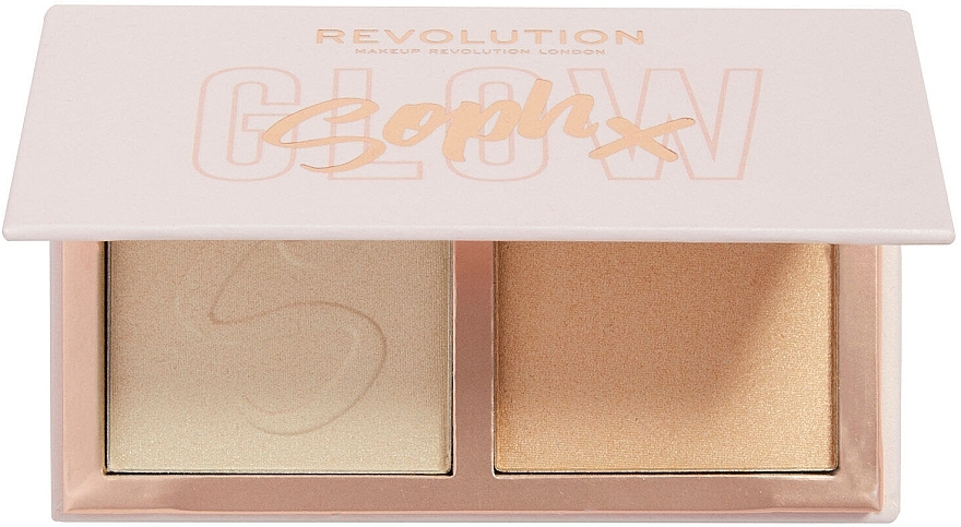Highlighter - Makeup Revolution X Soph Face Palette Duo — photo N6