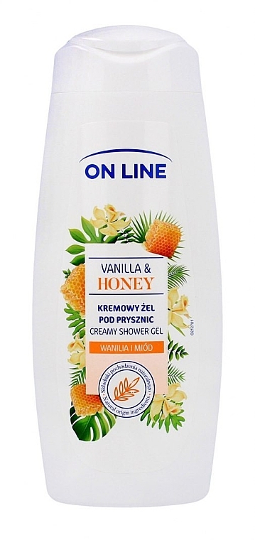 Shower Gel "Vanilla & Honey" - On Line Vanilla&Honey Creamy Shower Gel — photo N1