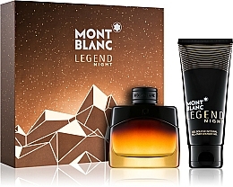 Fragrances, Perfumes, Cosmetics Montblanc Legend Night - Set (edp/50ml + sh/gel/100ml)