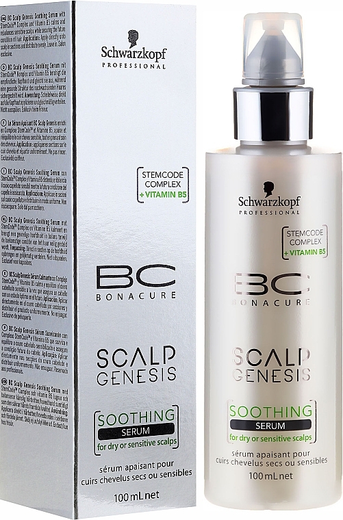 Dry & Sensitive Skin Serum - Schwarzkopf Professional BC Bonacure Scalp Genesis Soothing Serum — photo N1
