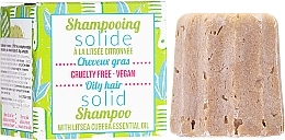 Solid Shampoo for Oily Hair - Lamazuna Solid Shampoo For Oily Hair With Litsea Cubeba — photo N1