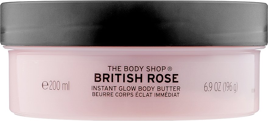 Body Oil - The Body Shop British Rose Instant Glow Body Butter — photo N2