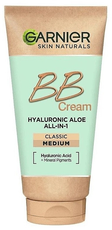 BB Cream for All Skin Types - Garnier Hyaluronic Aloe BB All-In-1 Cream  — photo N1