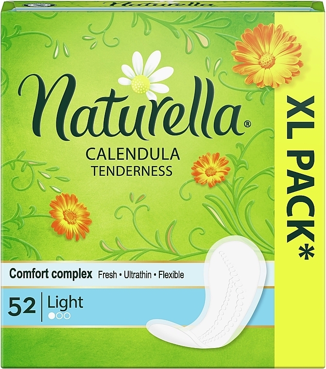 Daily Liners "Calendula Softness", 52 pcs - Naturella Calendula Tenderness Light — photo N2