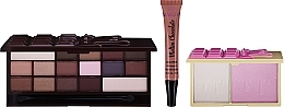 Fragrances, Perfumes, Cosmetics Set - I Heart Revolution The Chocolate Box (lip gloss/12ml + eyeshadow palette/22g + contour palette/11g