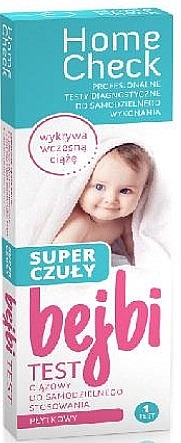 Pregnancy Test - Home Check Bejbi Super Sensitive Plate — photo N1