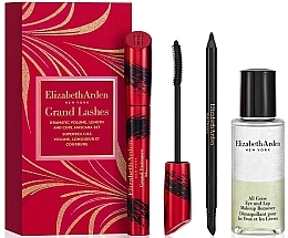 Fragrances, Perfumes, Cosmetics Set - Elizabeth Arden Grand Lashes Dramatic Volume (mascara/8.5ml + rem/50ml + eyeliner/1.2g)