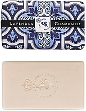 Fragrances, Perfumes, Cosmetics Lavender & Chamomile Soap - Castelbel Portuguese Tiles Lavender & Chamomile Soap