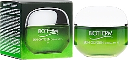 Fragrances, Perfumes, Cosmetics Antioxidant Moisturizing Cream - Biotherm Skin Oxygen Cream SPF 15