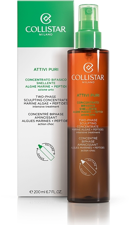 Bi-Phase Concentrate for Shape Correction - Collistar Pure Actives Two-Phase Sculpting Concentrate — photo N2
