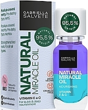 Nail Oil - Gabriella Salvete Natural Miracle Oil  — photo N1