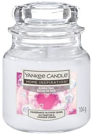 Scented Candle in Jar - Yankee Candle Home Inspiration Bubble Time — photo N1